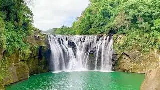 Beautiful Waterfall 4K Video || Waterfall Nature Video || Nature Official TV