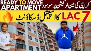 Ready To Move Apartment in Karachi | Prime Location Per Majood Rabia Enclave