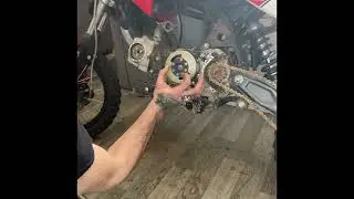 Pitbike engine timing chain replacement, stomp wpb thumpster 110cc (part 1)
