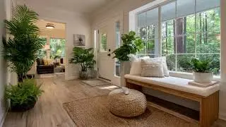 Forest-Fresh Entryway Decor 🌿 Nature-Inspired Ideas That Instantly Calm Your Home