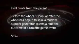 Unreal Roulette cheat, rigged?  Patented scam they don't want you to know...Quotes from patent!