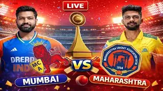 Mumbai vs Maharashtra vijay Hazare trophy live