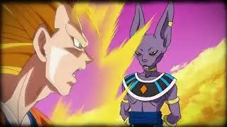 Lord Beerus combo KO on Goku DBS • 1080 HD