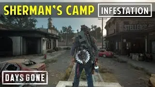 Sherman's Camp Infestation, Lost Lake | Location of All Nests | Days Gone