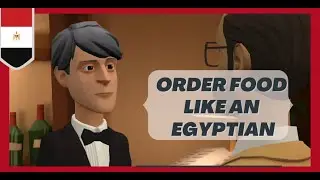 🇪🇬 How to order food in an Egyptian Restaurant - Learn Egyptian Arabic Dialogue 30