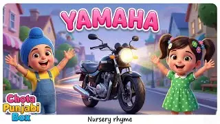 Motorcycle Chale Boom Boom 🚲💥 | Funny Punjabi Kids Rhyme | Chota Punjabi Box