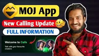 🎊 MOJ App New Video calling Feature 😱 | How To Use MOJ Calling Feature ✅️ 2024