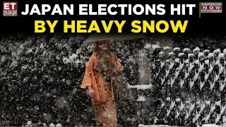 Japan Hit By Massive Snowfall Amid Snap Polls For Lower House, Voter Turnout To Be Affected?