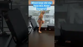 На каком колене ей сделали операцию на передней крестообразной связке? #aclrehabilitation #aclrehab