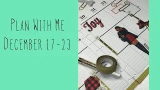 Plan With Me December 17-23| Classic Happy Planner