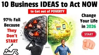 10 Business Ideas that Will Get You OUT of POVERTY - Start NOW
