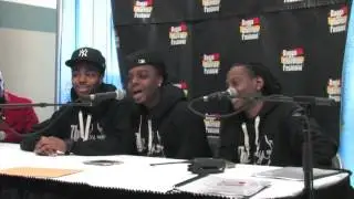 New Kingston during press conference at 30th Ragga Muffins Festival