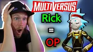 Ist Rick in MultiVersus OP? | Rick Full Showcase Reaktion | Multiversus Deutsch