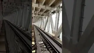 On Bridge of Digha Sonpur#shorts #shorts#train#ytshorts indian railways🇮🇳🇮🇳🇮🇳