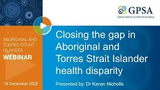 Closing the gap in Aboriginal and Torres Strait Islander health disparity