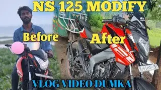 NS 125 MODIFY VLOG VIDEO | BIKE MODIFY | NS125 MODIFY VIDEO | HOPANTA JH04