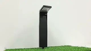Outdoor waterproof modern pathway solar LED stake light