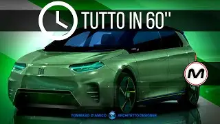 NUOVA FIAT UNO TURBO (RENDER) | Tutto in 60 secondi