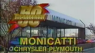 1992 Monicatti Chrysler Plymouth Used Car TV Commercial ... Sterling Heights, Michigan