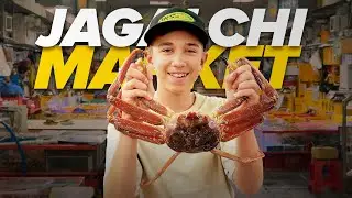 Рынок Чагальчхи: королевство морепродуктов Пусана 🌊 | Самый свежий улов в Корее?! 🦀🔥