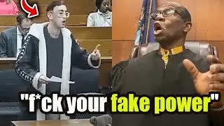 He Tried TAUNTING The Judge&hellip; What Happens Next Is BRUTAL