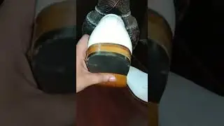 Leather Shoes Pure Cow Leather White Shoes Handmade by King's Footwear. Made to Order. #leathercraft