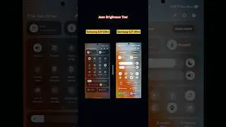 Samsung Galaxy S25 Ultra Vs S24 Ultra Auto Brightness Test