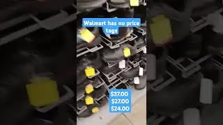 Walmart shoes with no price tags display #sale