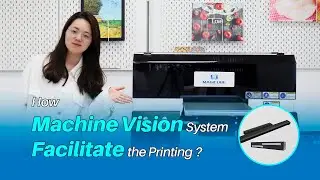 How Machine Vision System facilitate the UV Printing ? I Vision Positioning I AI Camera Visual