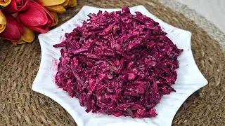 Исчезает за минуты! Невероятно простой и вкусный салат из обычной свёклы!