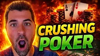 We Crushed These GGPoker Cash Games (Big Hands & Bluffs)