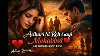 Adhuri Si Reh Gayi Mohabbat | Sad Romantic Hindi Song | Heart Touching Love Story #viralsong#tendin