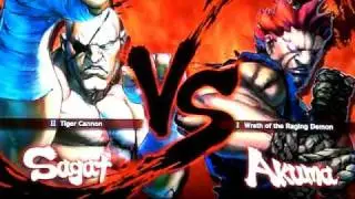 Tokido [Akuma] vs AFG [Sagat] SUPER STREET FIGHTER 4 - Japanese Online Ranked Matches