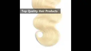 613 Blonde Color Body Wave Hair Bundles|Becool Hair Manufacturer