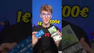TOUR DE MAGIE 1&euro; VS 500&euro; 🤯🪄