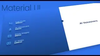 Material UI Slider Menu Project