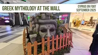 Греческая мифология в торговом центре Kings Avenue
