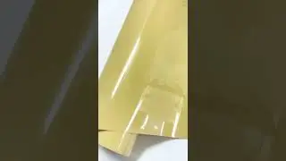 Product Video for High Glossy Pastel Yellow Vinyl Wrap SKU : SGP55