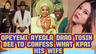 ACTRESS OPEYEMI AYEOLA DRAG POPULAR GOSPEL SINGER TOSIN BEE TO QUICKLY CONFESS WHAT KPAI HIS WIFE TE