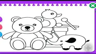 Teddy bear | Cute And Easy Drawing Video For Kid Learning video