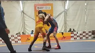 🔴Live All India Inter University wrestling championship 8/1/2026 Chandigarh // Mat-B