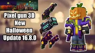 Pixel Gun 3D New 16.8.0 update review Halloween Update