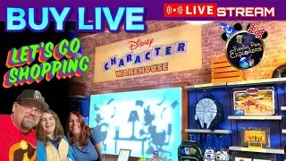 🔴LIVE: Shopping Disney Character Warehouse for Magical Deals (International Drive)