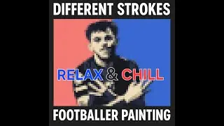 Painting Lamine Yamal in &ldquo;Different Strokes&rdquo; | MS Paint&ndash;Style Football Art (Chill Draw)