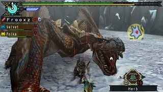 HR6 Unlocking Black/Brute Tigrex (Key Quest) | Tigrex | Monster Hunter Portable 3rd (PSP)