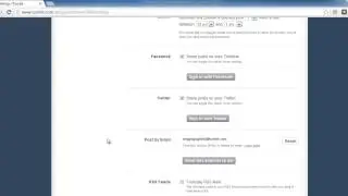 How to Link Tumblr to Twitter