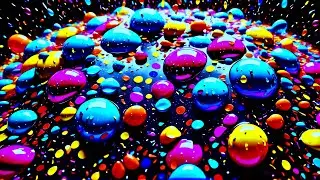 Clean Minimal Liquid Textures &bull; Evolving 4K Background