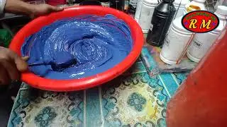 Navy blue colour mixing video 🎨 how to navy blue colour mixing
