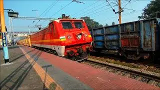 Mayurakshi Express #13046 Departing from Durgapur station at early morning 🌅#daily #express #train
