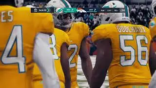 Madden NFL 21 (PS4) dolphins vs broncos (CPU vs CPU)